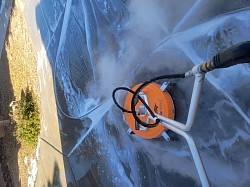 Pressure washing